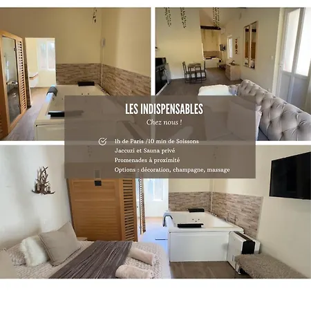 Romance Pour 2 Avec Sauna Et Balneotherapie Prive Apartment